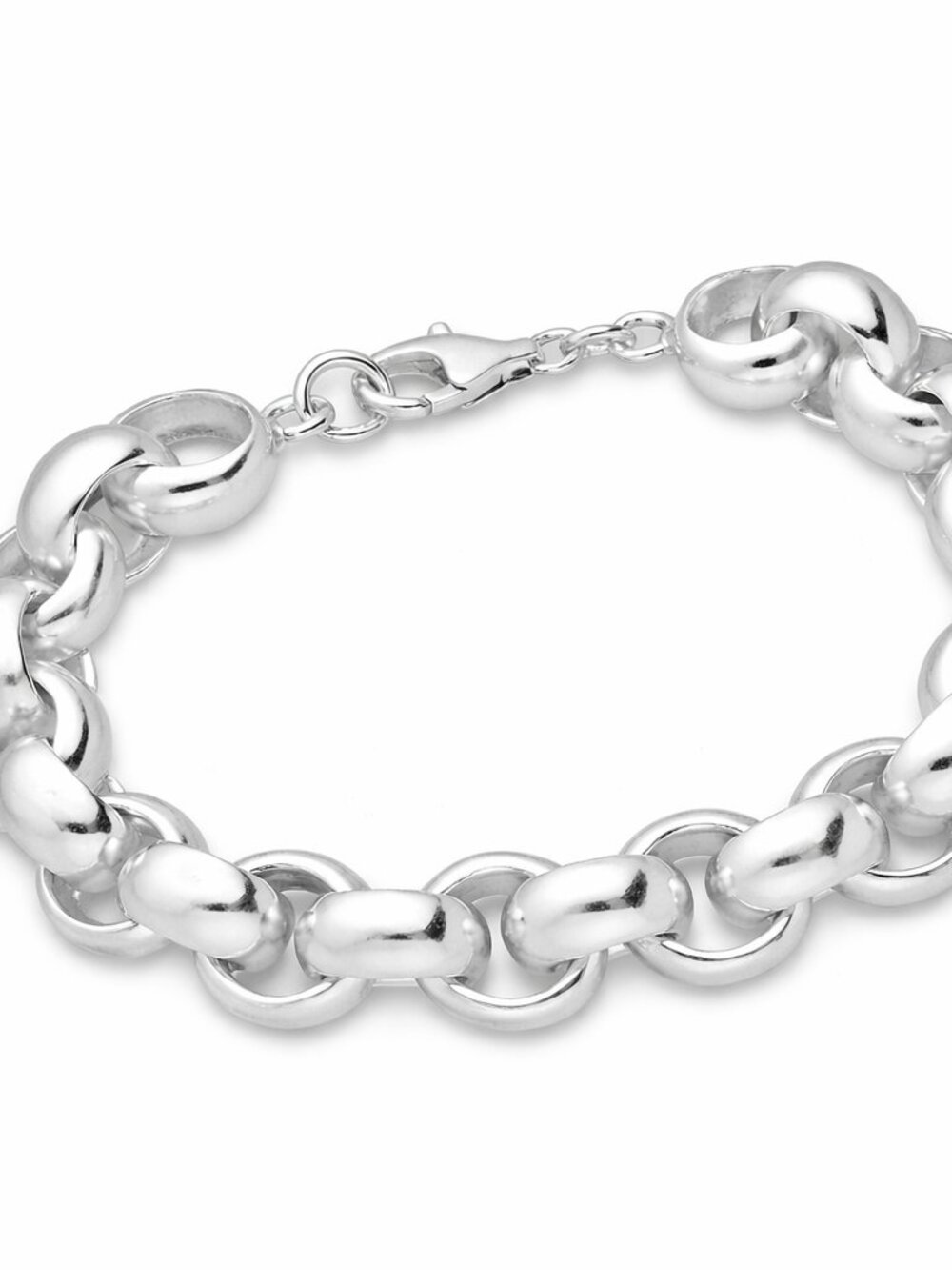 925 Sterling Silver “Modern Heirloom” Heavy Link Bracelet 36g Bold Statement Cha